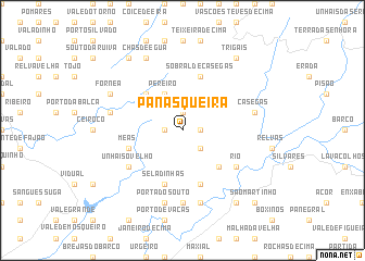 map of Panasqueira