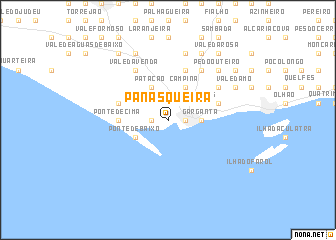 map of Panasqueira