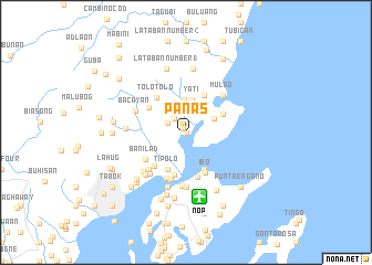 map of Panas