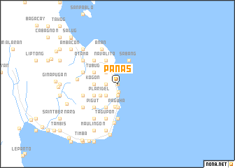 map of Panas