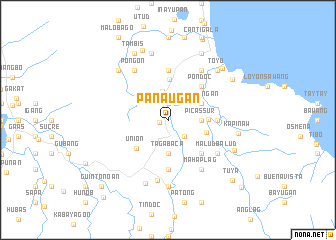 map of Panaugan