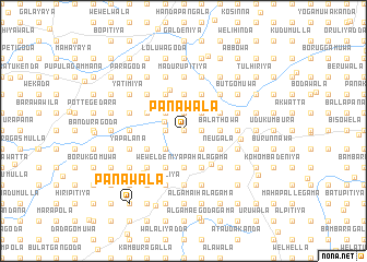 map of Panawala