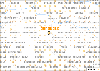 map of Panawala