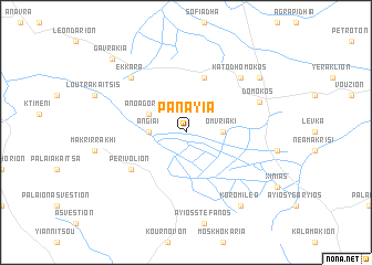 map of Panayía