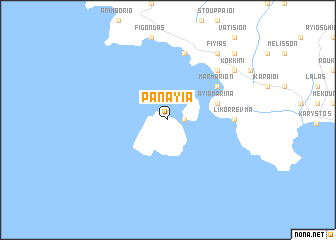 map of Panayía