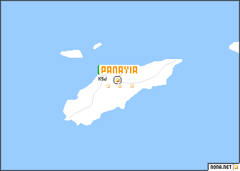 map of Panayía