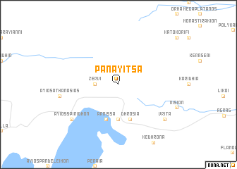 map of Panayítsa