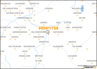 map of Panayítsa