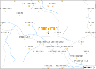 map of Panayítsa