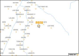 map of Pa-na