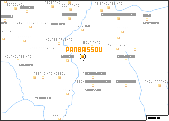 map of Panbassou