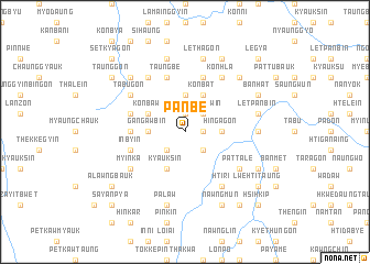 map of Panbe