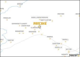 map of Pancake