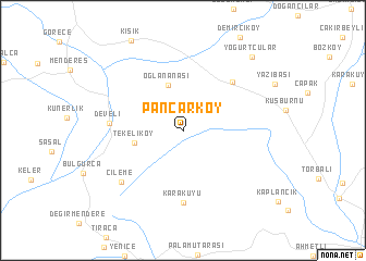 map of Pancarköy