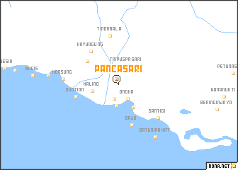 map of Pancasari