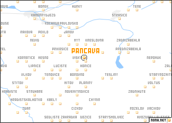 map of Pančava