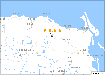 map of Panceng