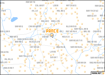 map of Pance