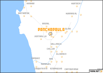 map of Pancha Paula