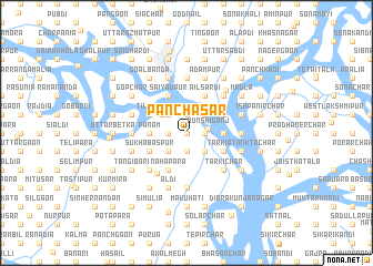 map of Panchasār