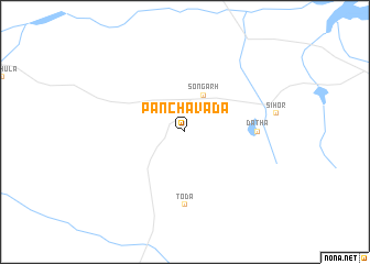 map of Pānchāvāda