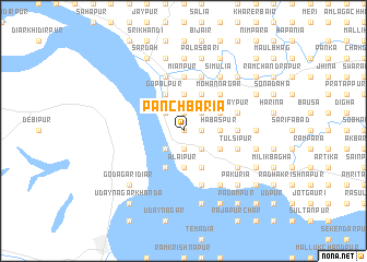 map of Pānchbāria