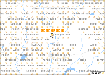 map of Pānchbāria