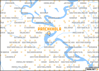 map of Pānchkhola