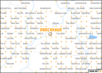 map of Pānchkhur