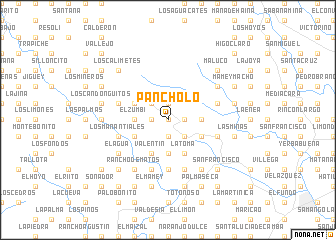 map of Pancholo