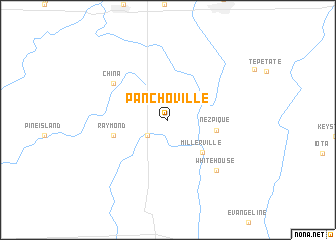 map of Panchoville