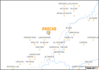 map of Pancho