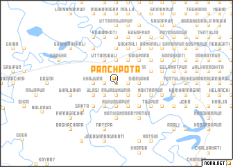 map of Pānchpota