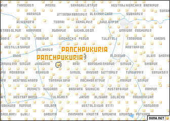 map of Pānchpukuria