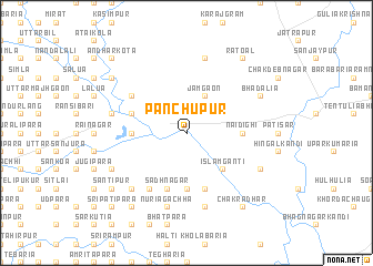 map of Pānchupur