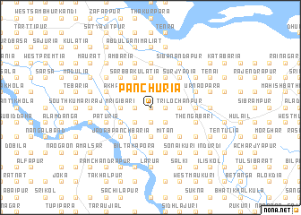 map of Pānchuria