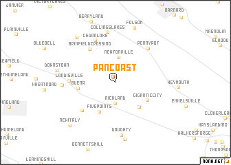 map of Pancoast