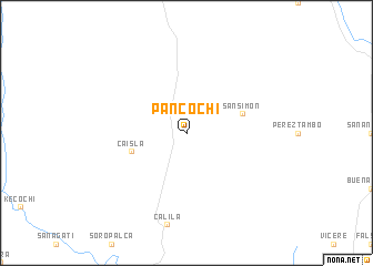 map of Pancochi