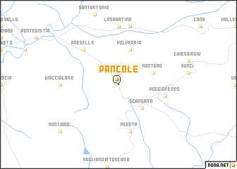 map of Pancole