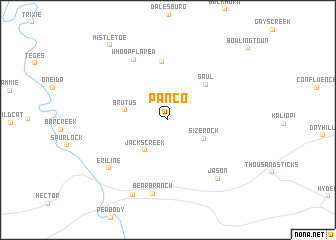 map of Panco