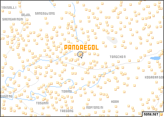 map of Pandae-gol