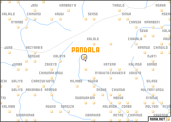 map of Pandala