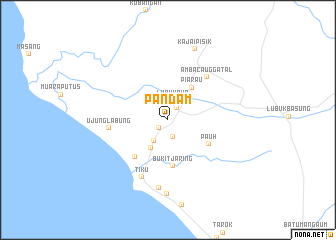 map of Pandam