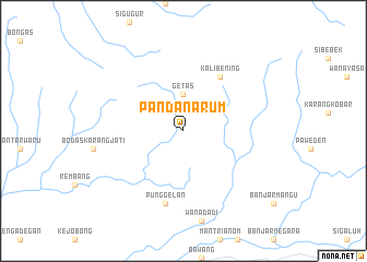 map of Pandanarum