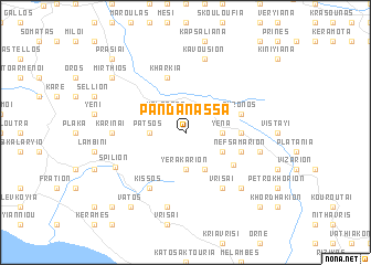 map of Pandánassa