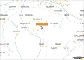 map of Pandan