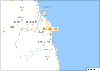 map of Pandan