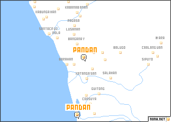 map of Pandan