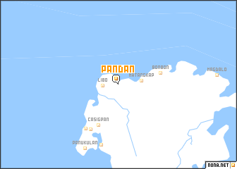 map of Pandan