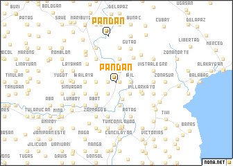 map of Pandan